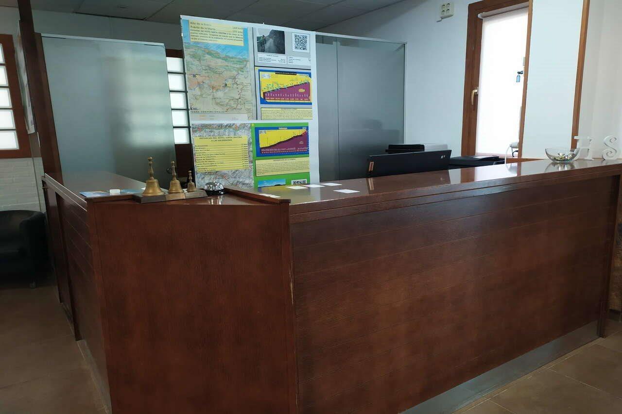 Hotel Santa Cristina Пола-де-Лена Экстерьер фото